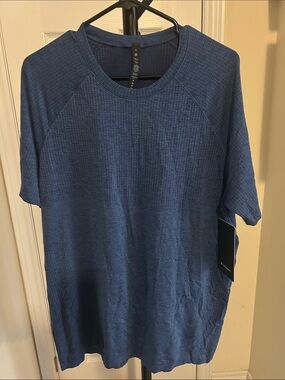 lululemon athletica Men's Short Sleeve Crew Tee - Deep Blue